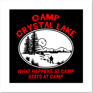 Camp Crystal Lake - Horror Movie Scene Posters and Art